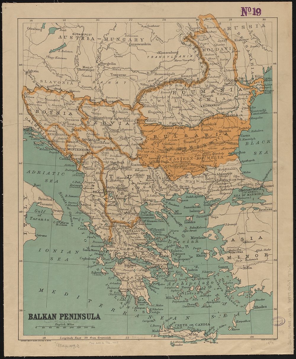             Balkan peninsula          