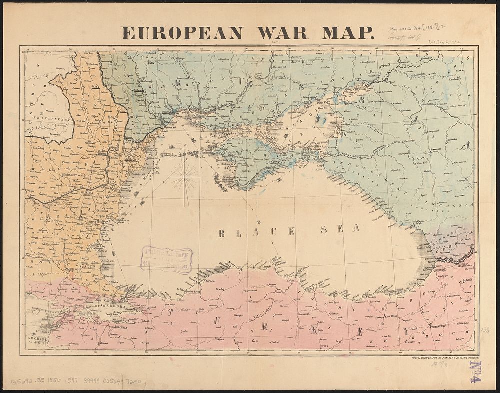             European war map          