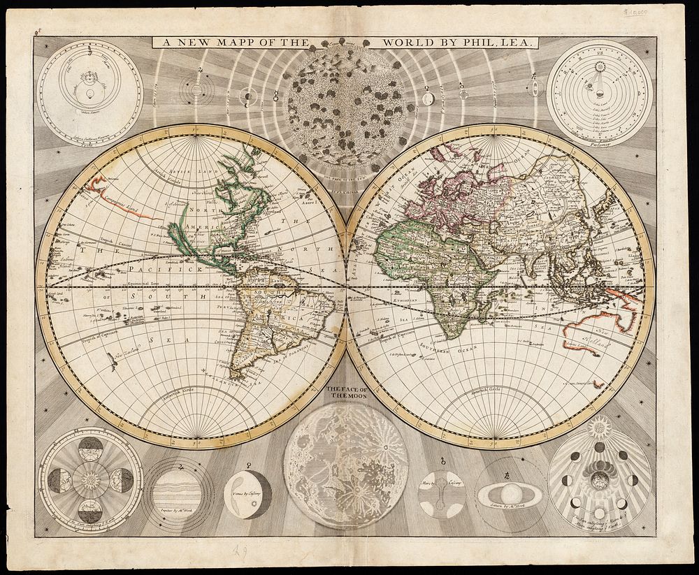             A new mapp of the world          