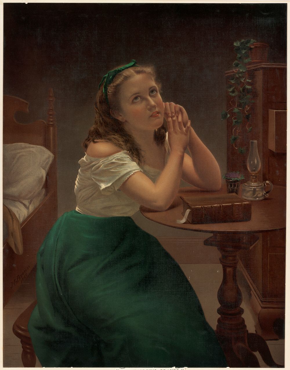             The maiden's prayer          