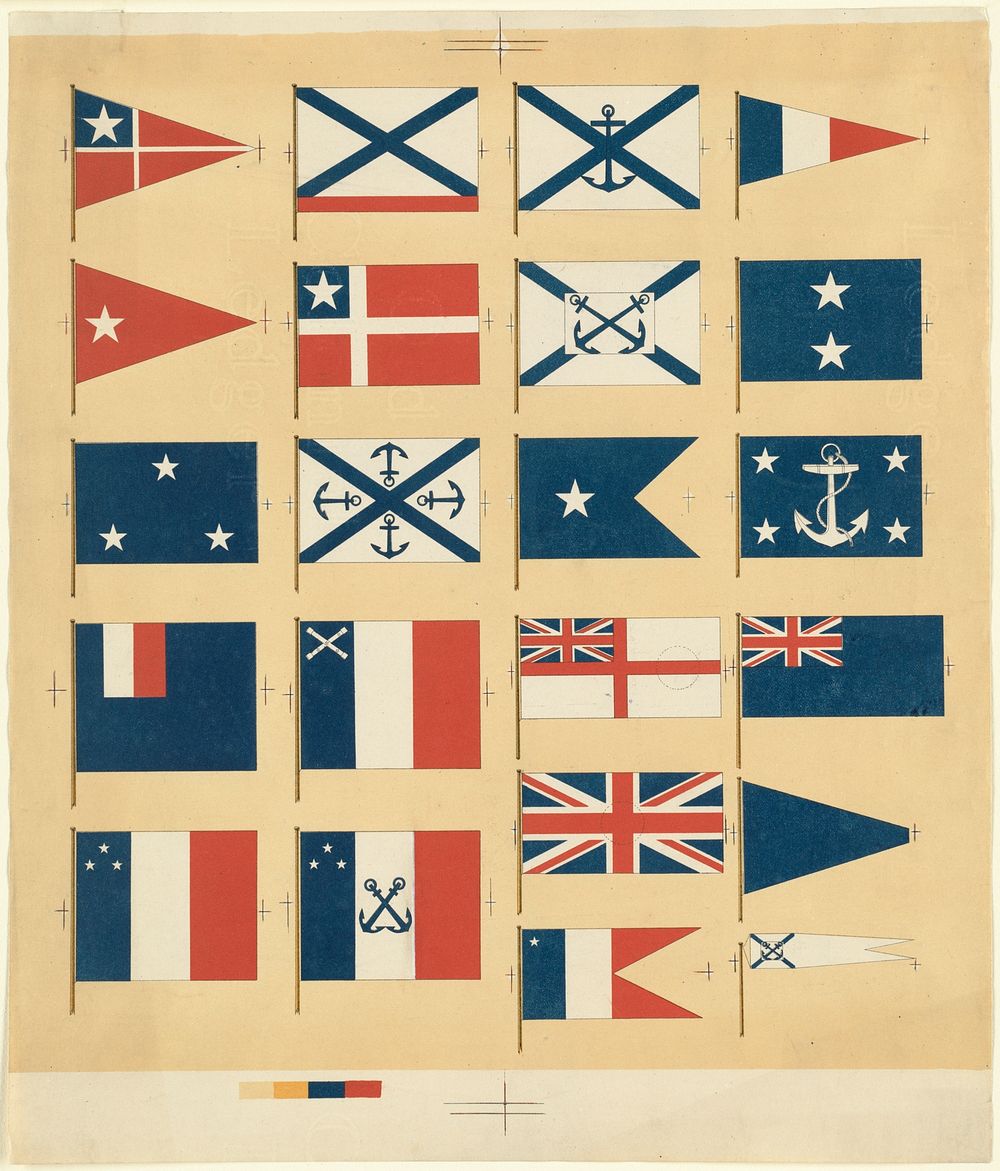             Flags and pennants          