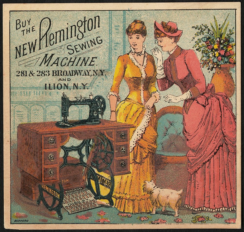             Buy the new Remington sewing machine          