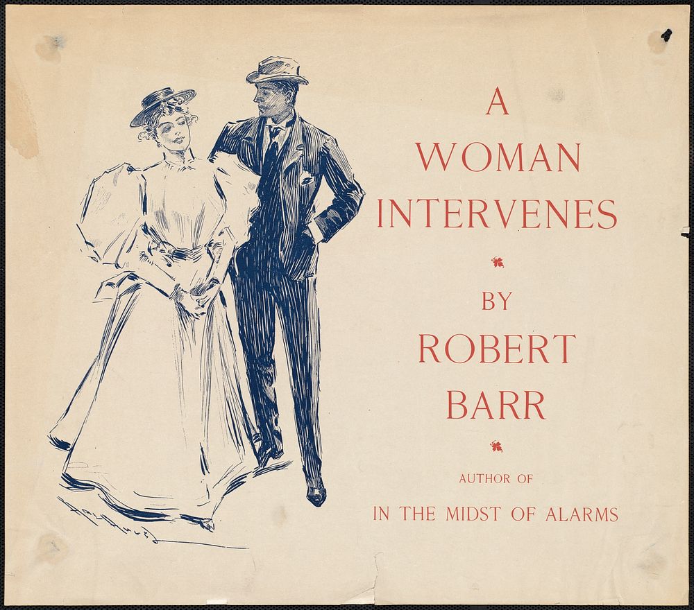             A woman intervenes by Robert Barr          