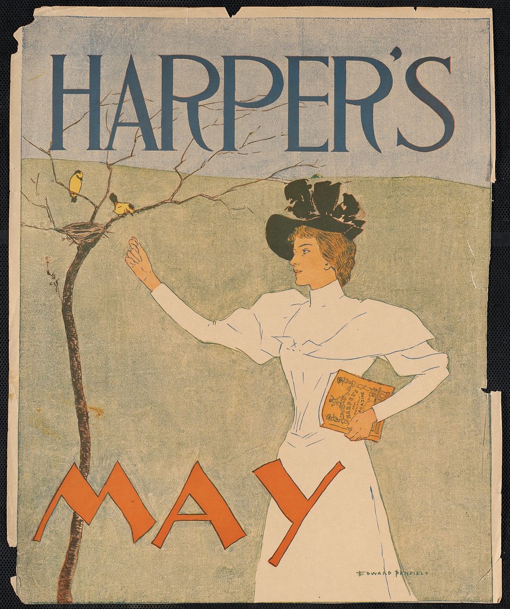             Harper's May           by Edward Penfield