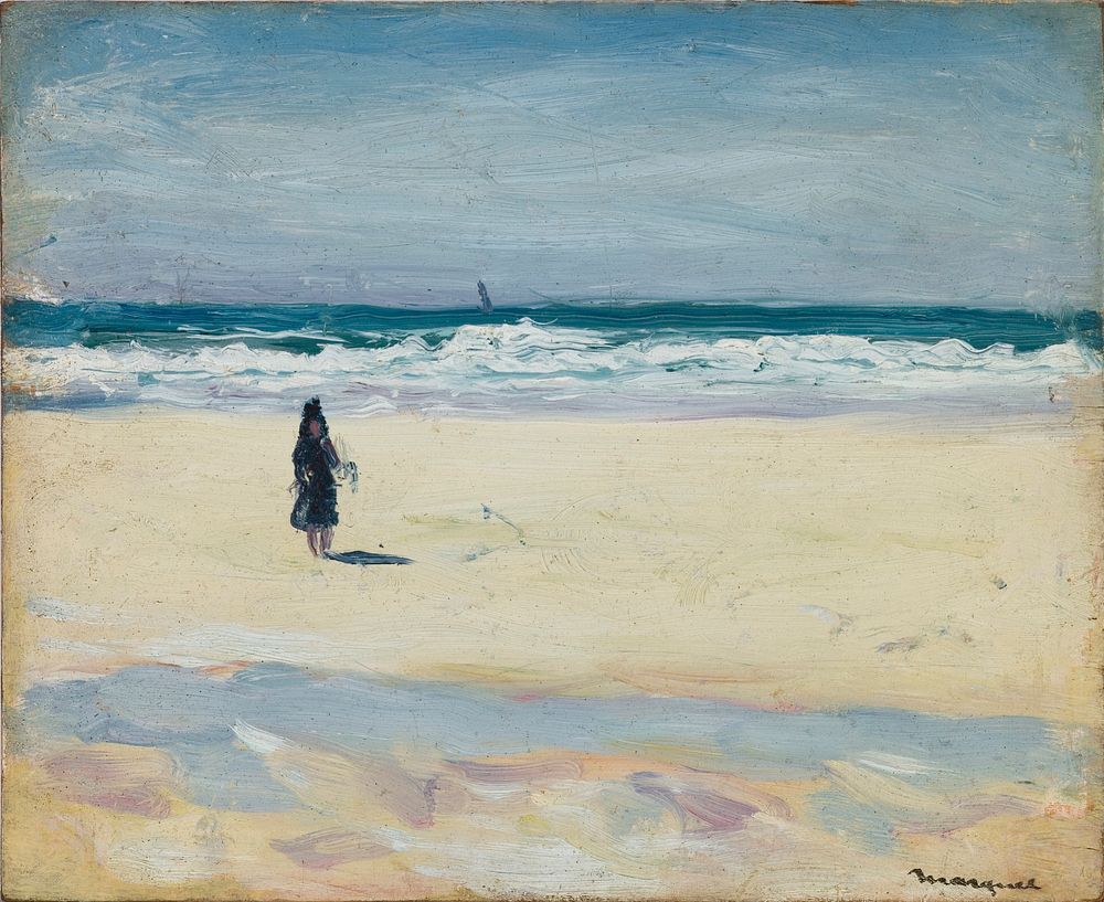 Young Girl on the Beach