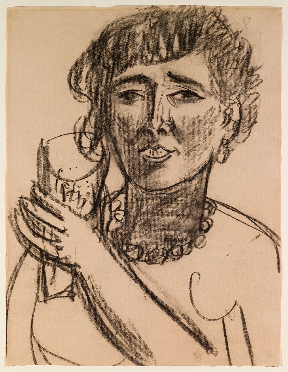 Portrait of Frances Swing van Veen by Max Beckmann