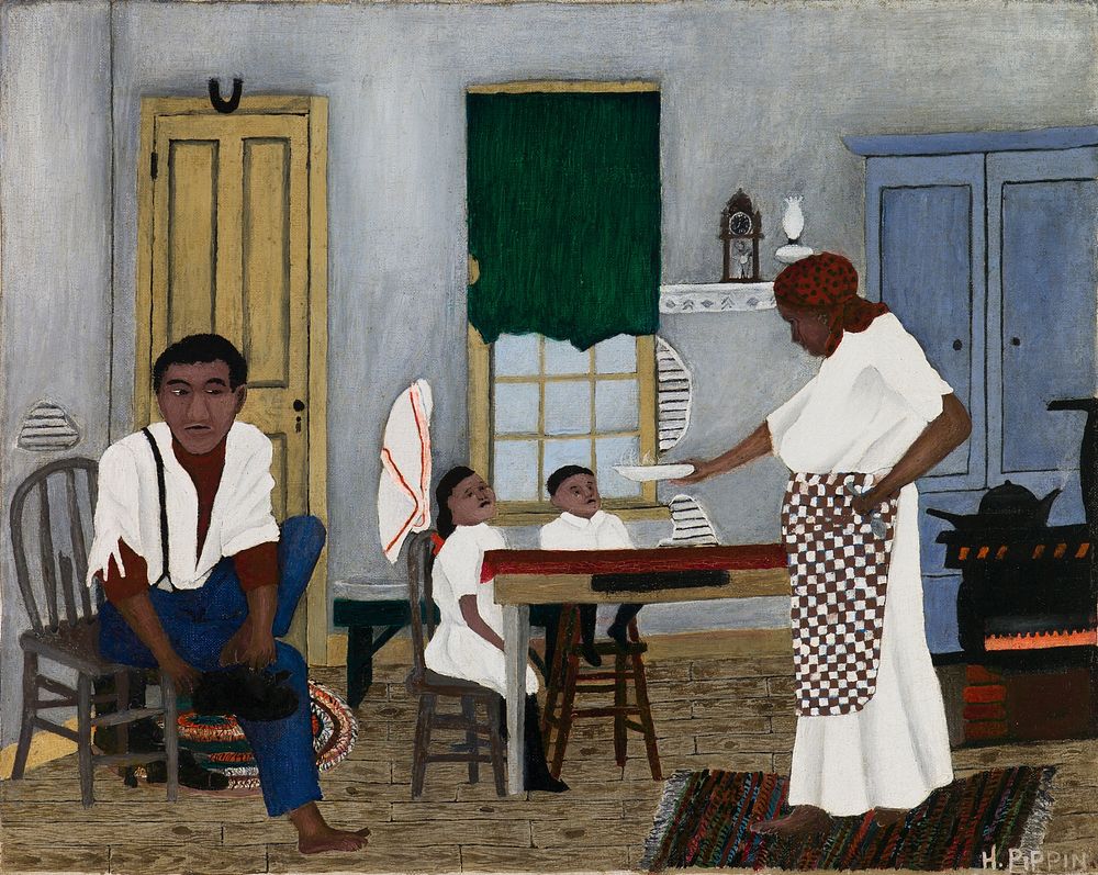 Sunday Morning Breakfast by Horace Pippin
