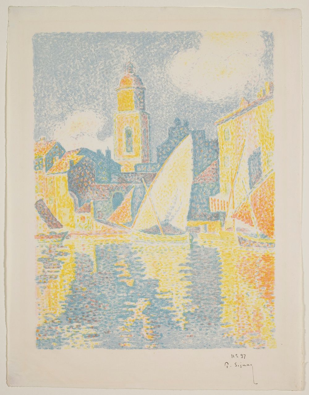 Paul Signac's The Port of St. Tropez