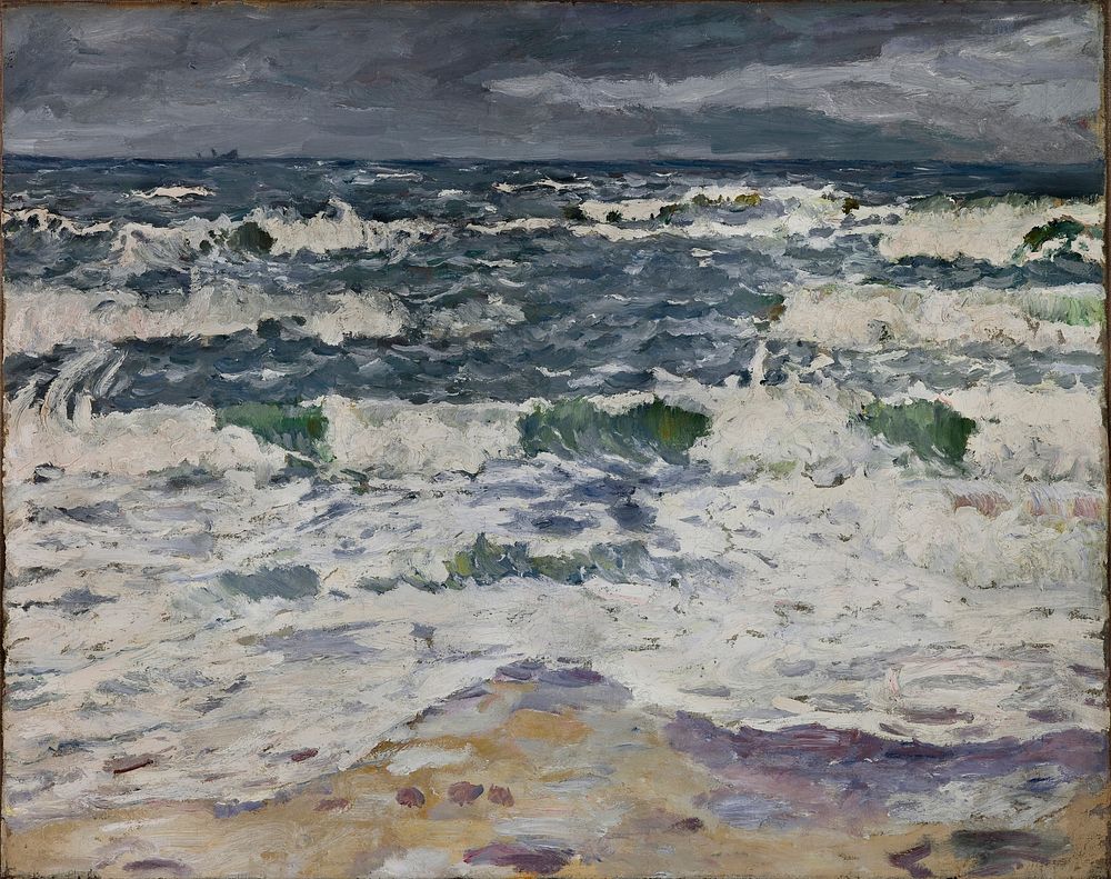 Gray Day at the Sea by Max Beckmann