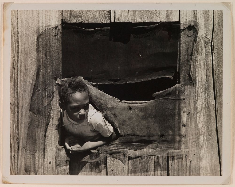 Sharecropper Girl, Texas by Russell Lee