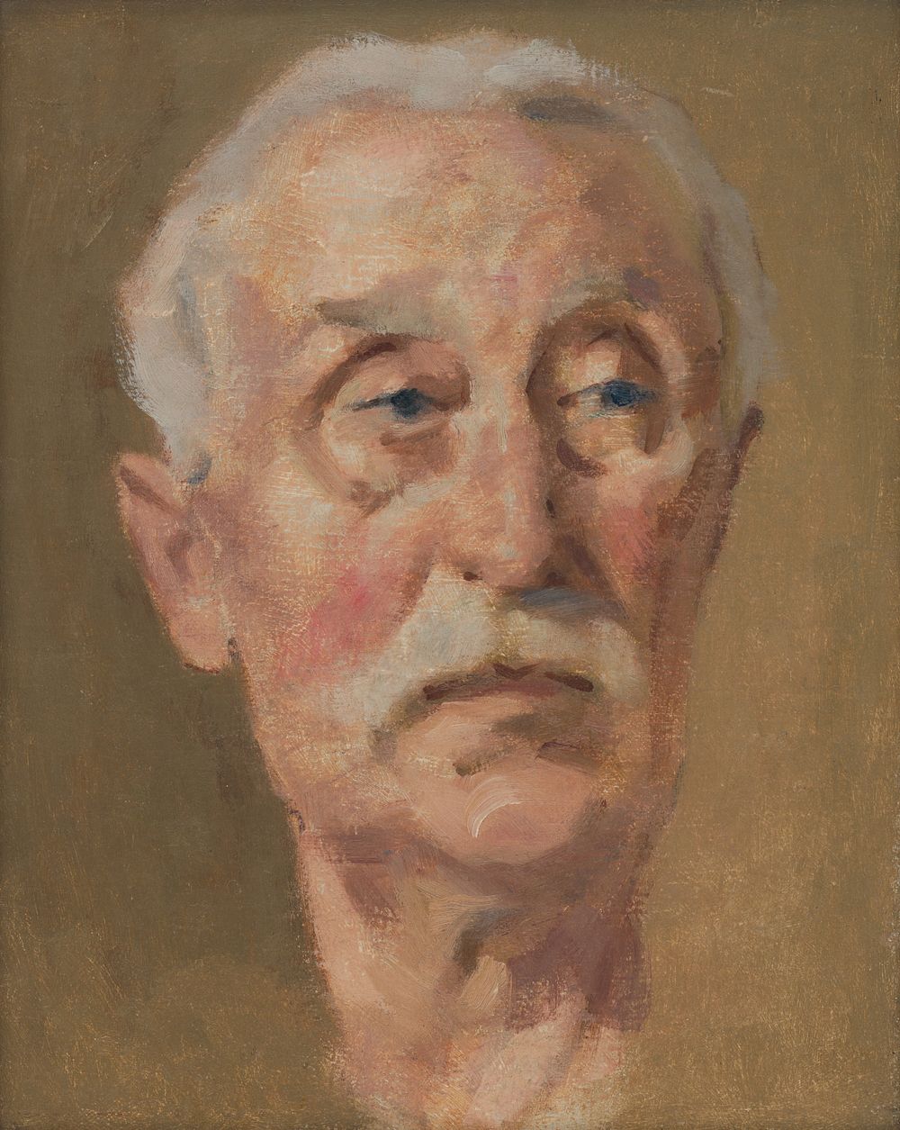 Portrait of the artist's father by Milan Thomka Mitrovský