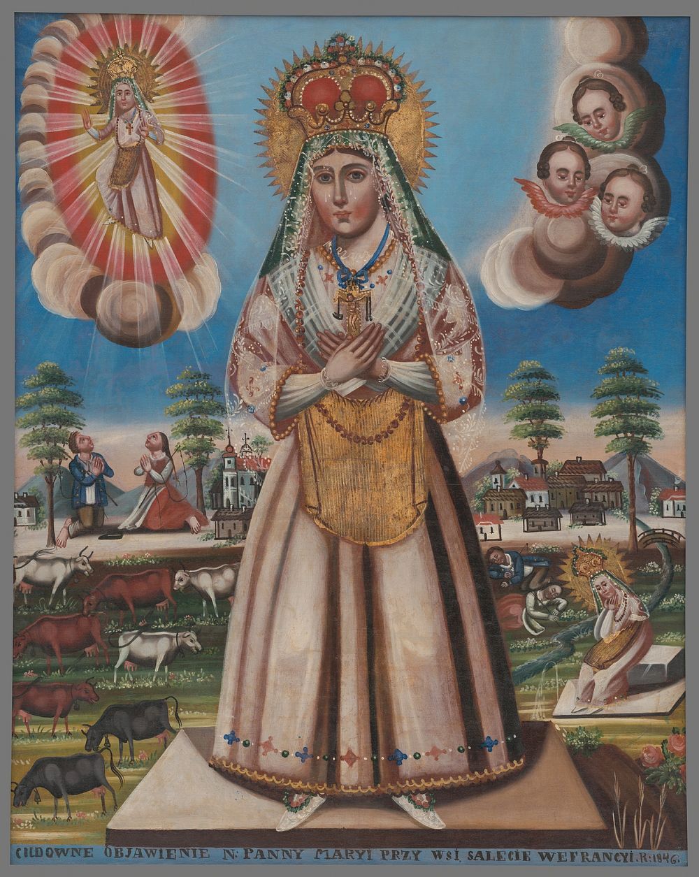 Our lady of saletinská, Wincenty Chrząstkiewicz