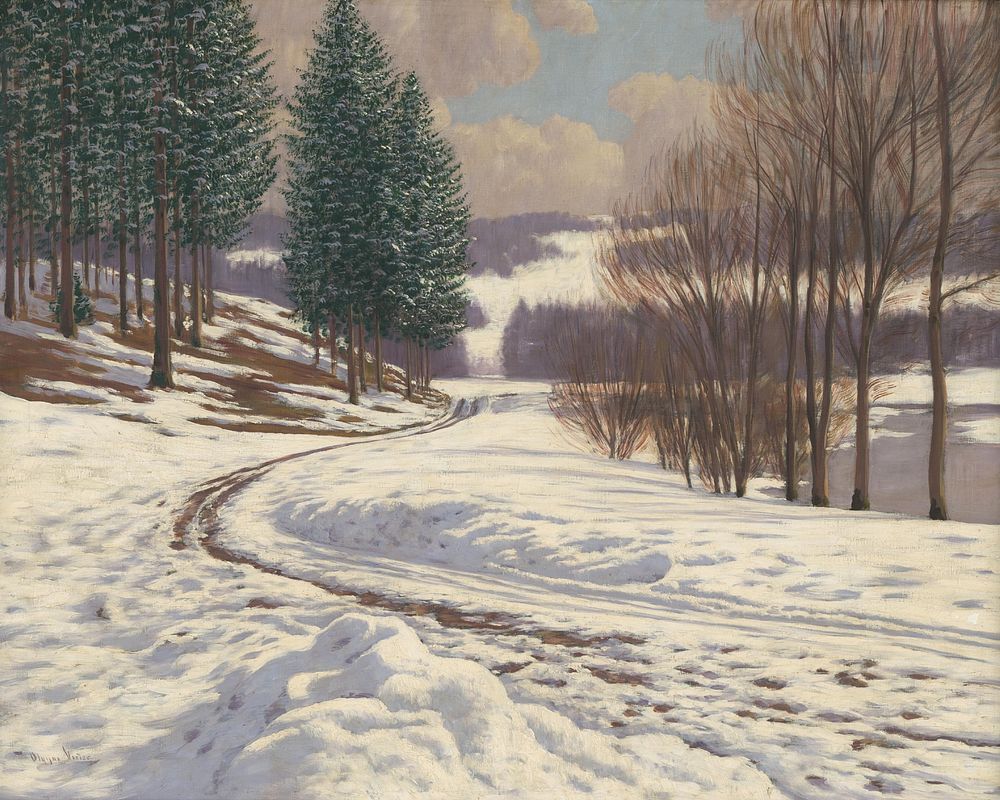 Winter country, Viktor Olgyai