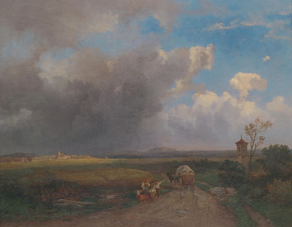 Danubian landscape, Rudolph Lang