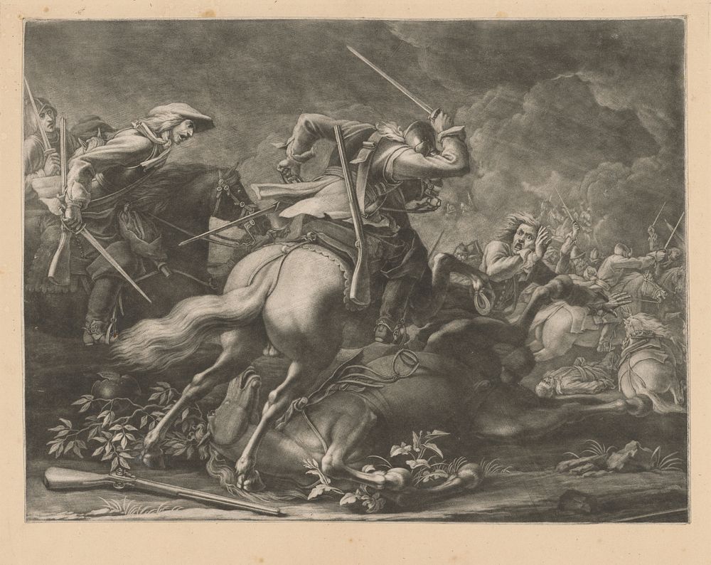 Battle scene