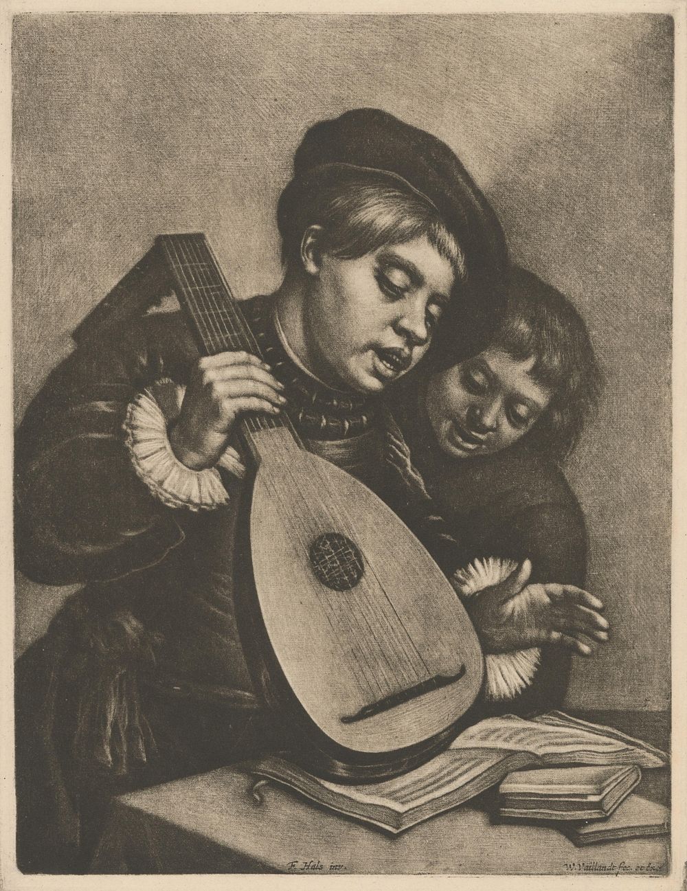 Singing boys, Frans Hals
