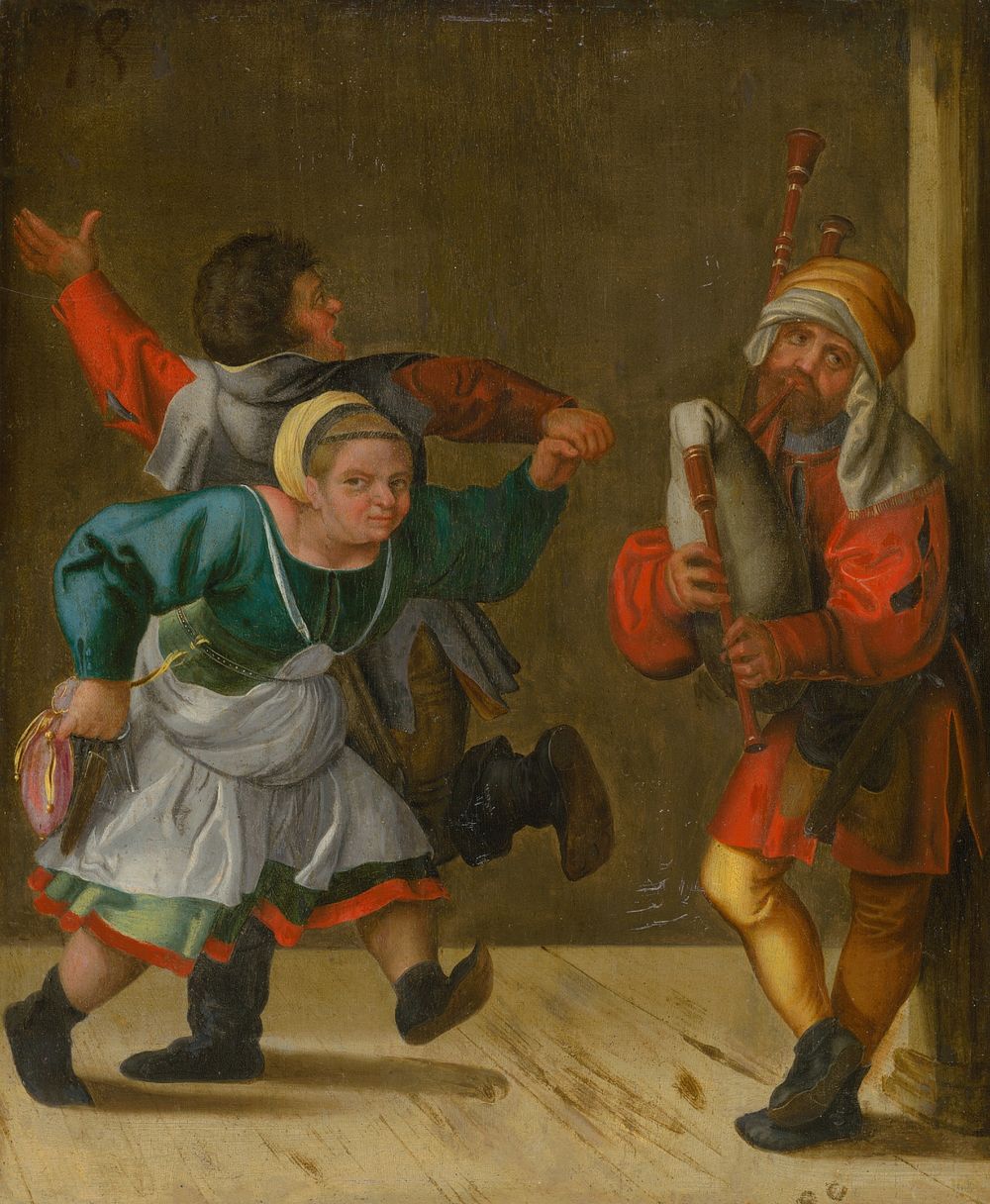 Village dance by Albrecht Dürer