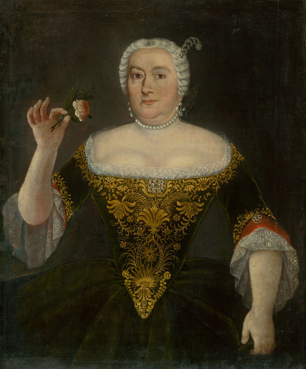 Portrait of ružena révayová-medňanská