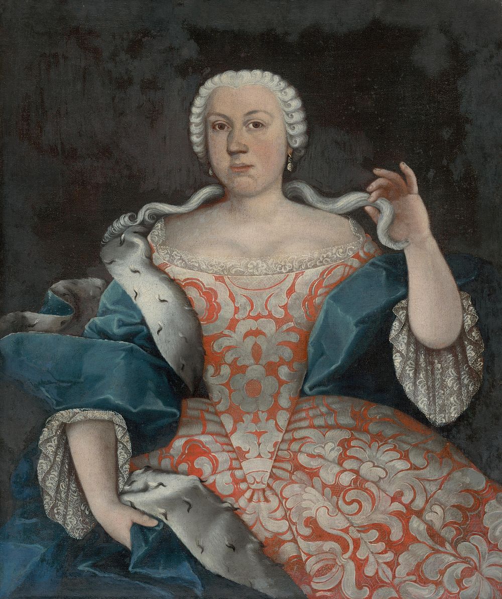 Portrait of a young zemianka