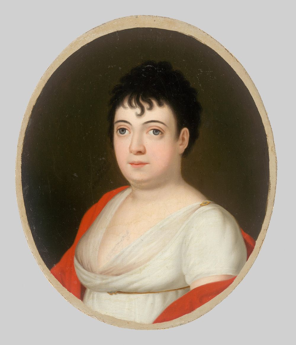 Portrait of anna mária szirmayová, born, Jozef Czauczik