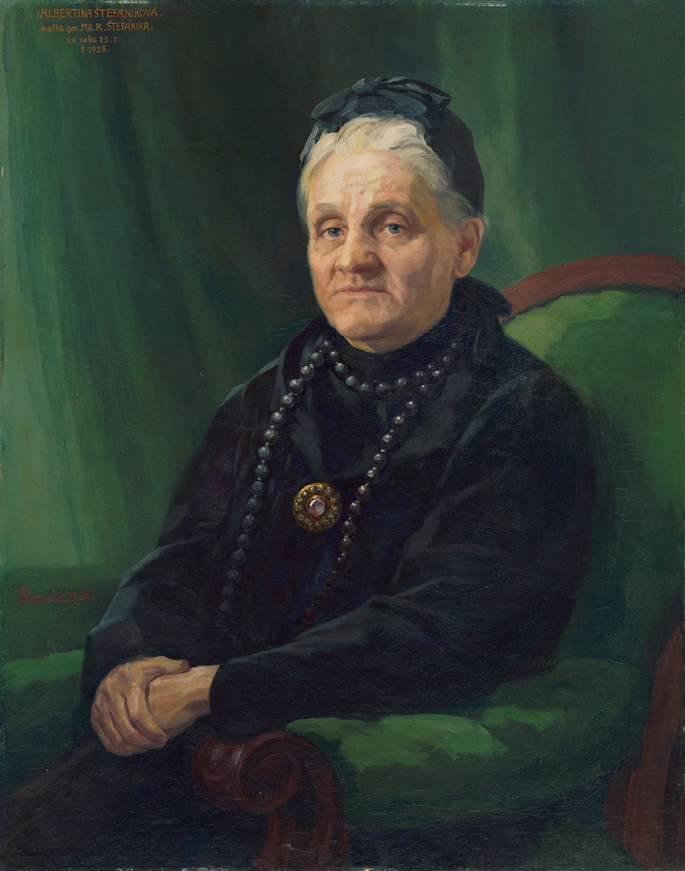 Mother of m.r. štefánik by Jozef Hanula