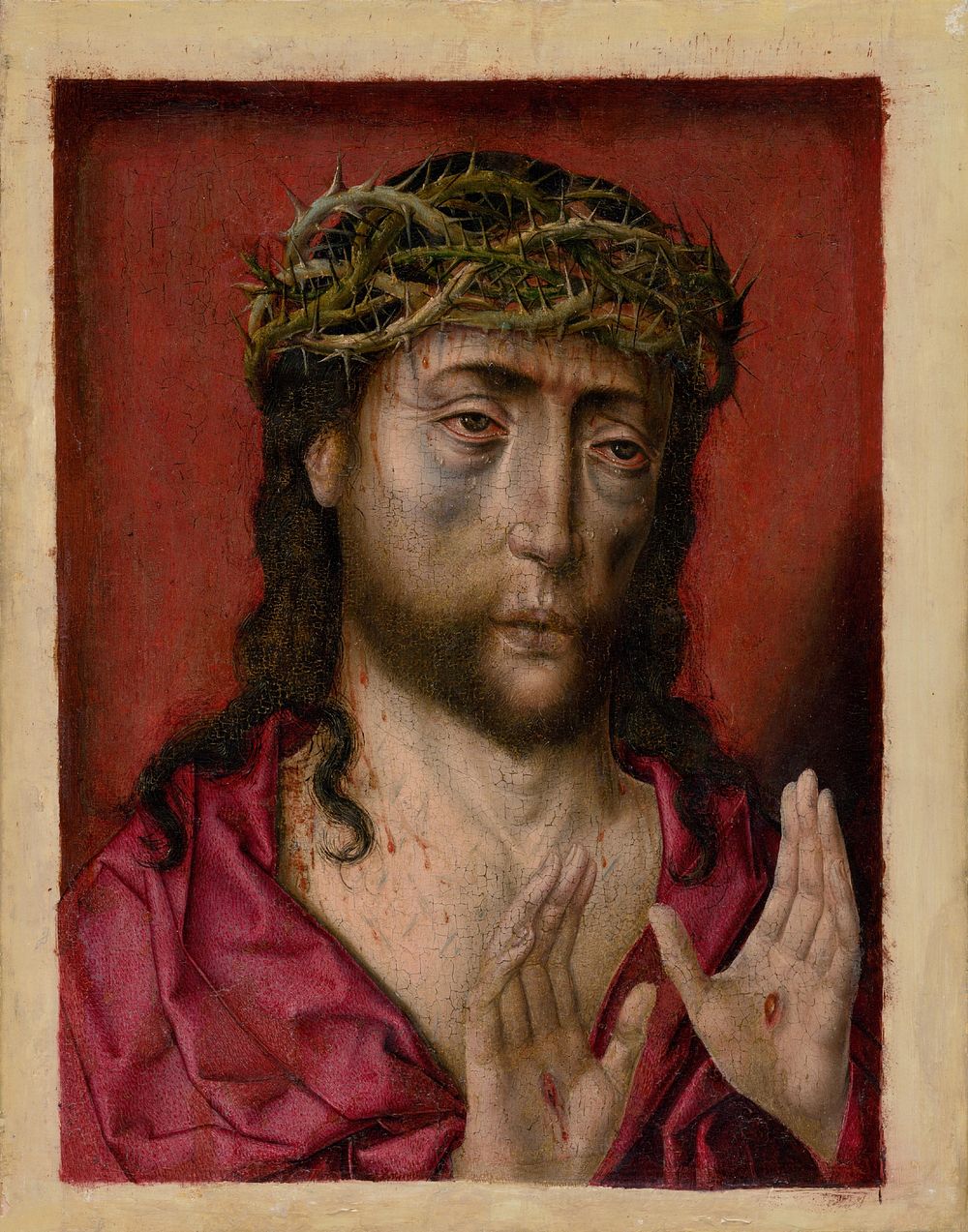 Christ with the crown of thorns (tortured christ), Albert Bouts