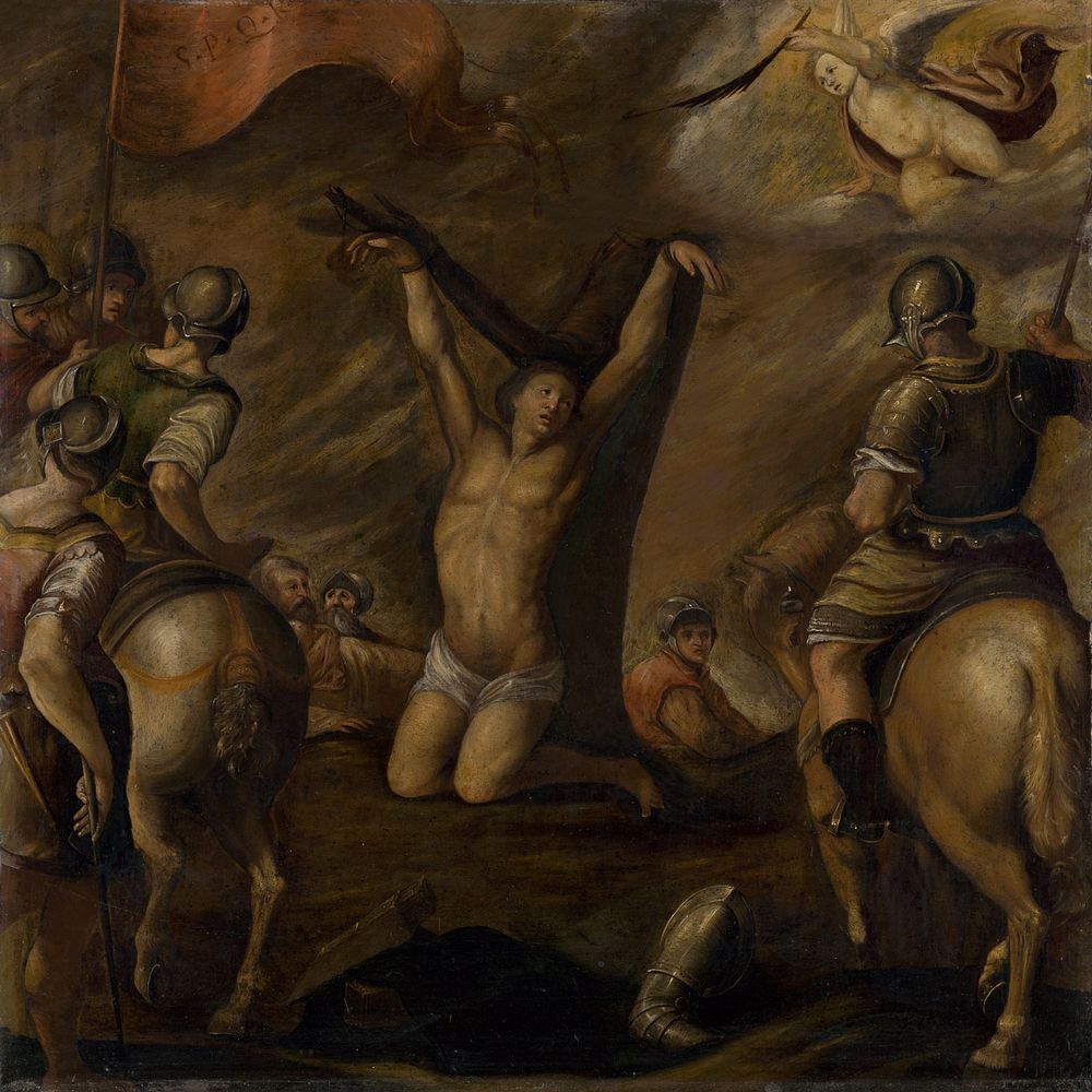 Martyrdom of saint sebastian
