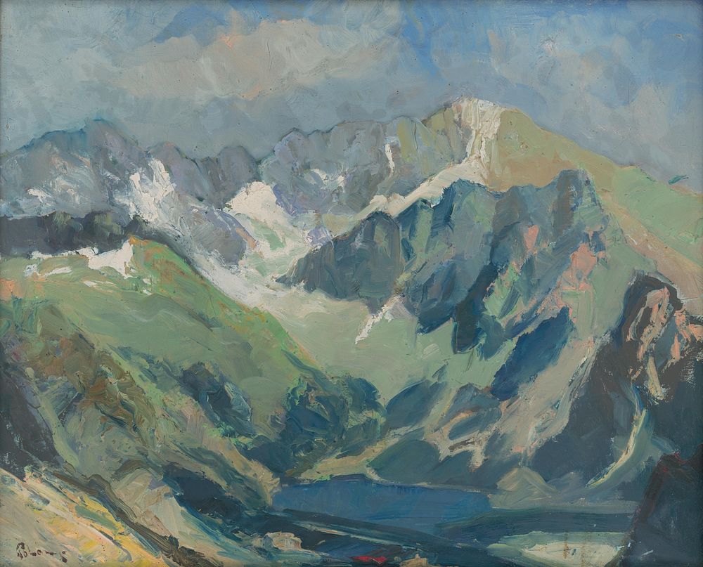 Tatra landscape, Karol Polonyi
