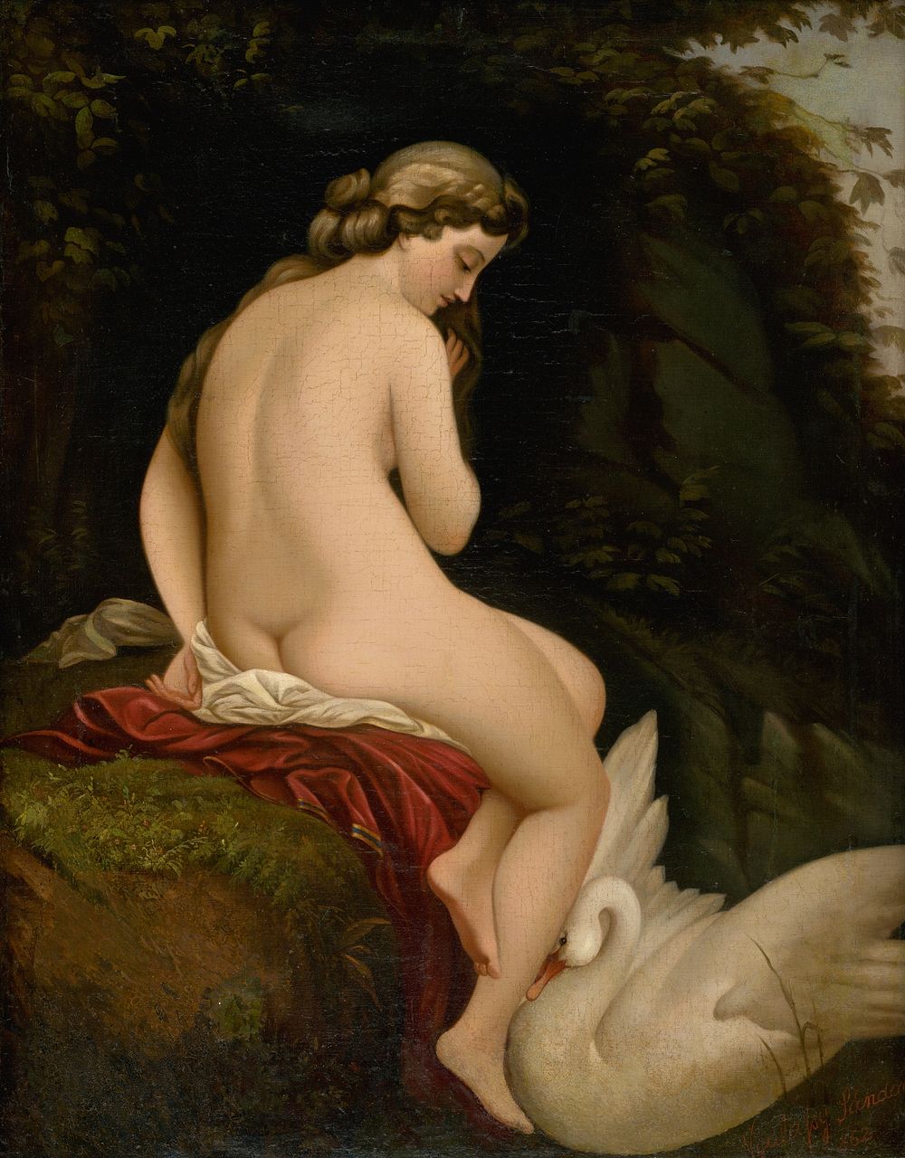 Leda and the swan, Alexander Nyulassy