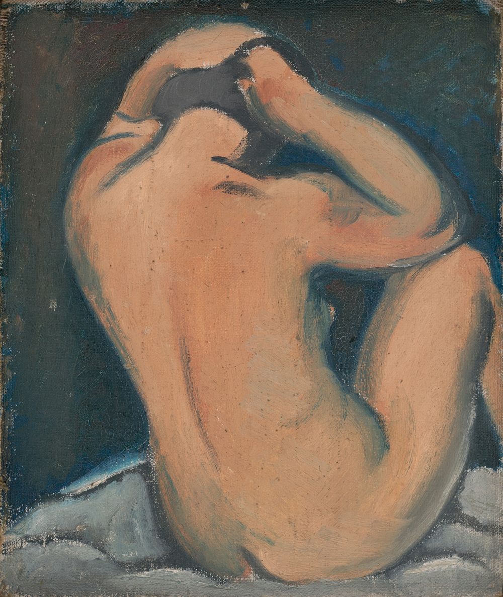 Study of a nude by Mikuláš Galanda