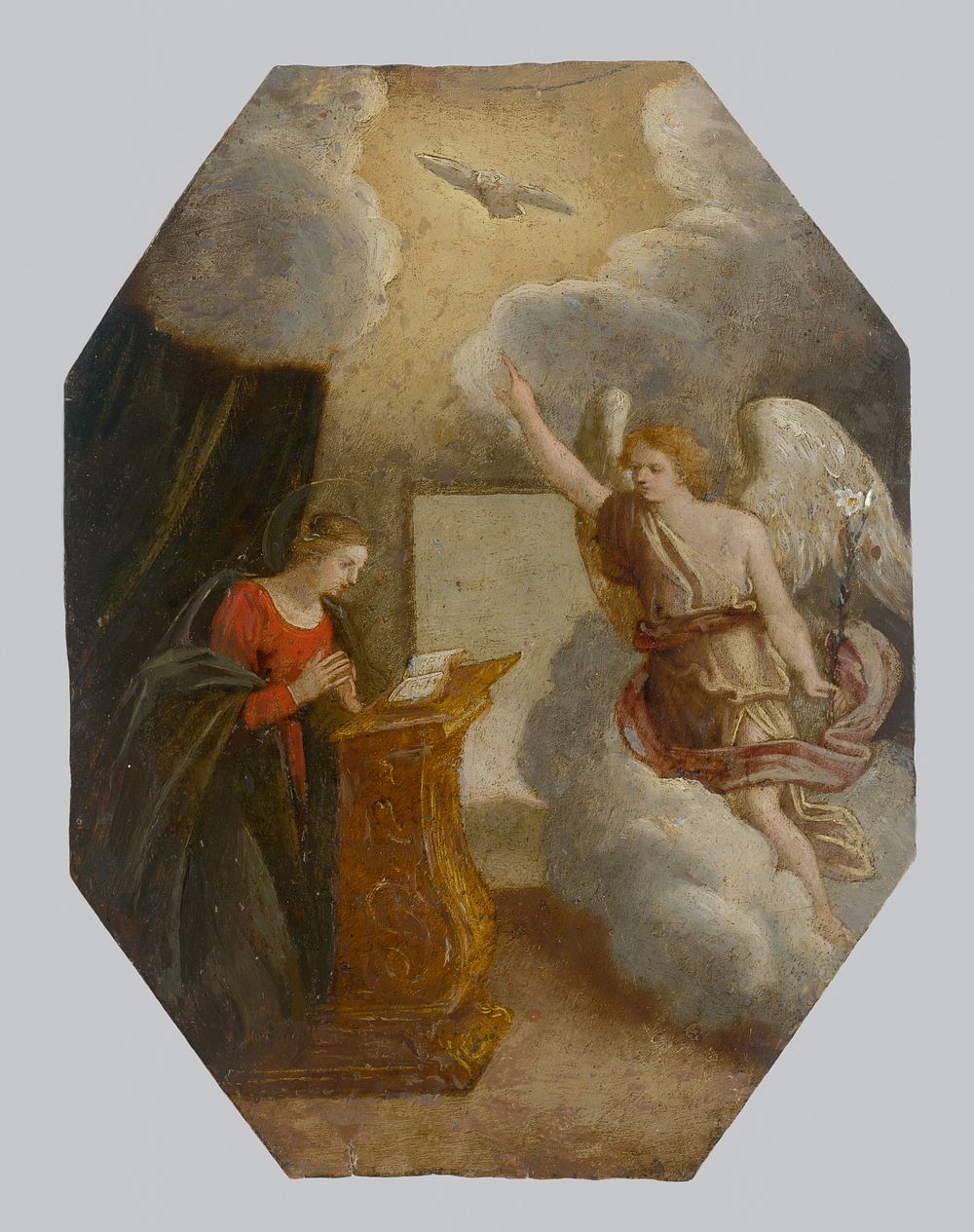 Annunciation to the blessed virgin mary