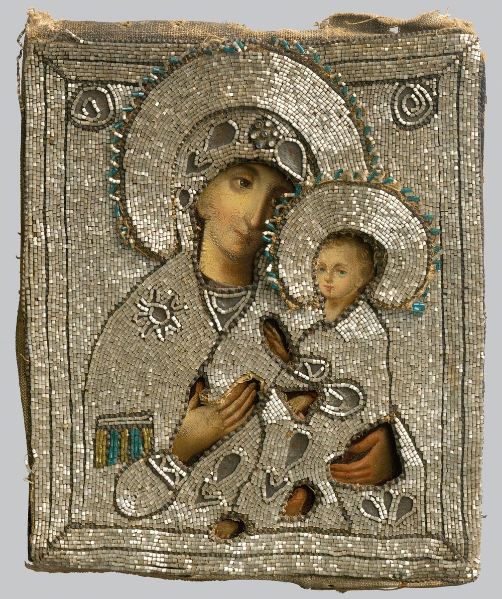 Theotokos and child, Russian Icon Painter