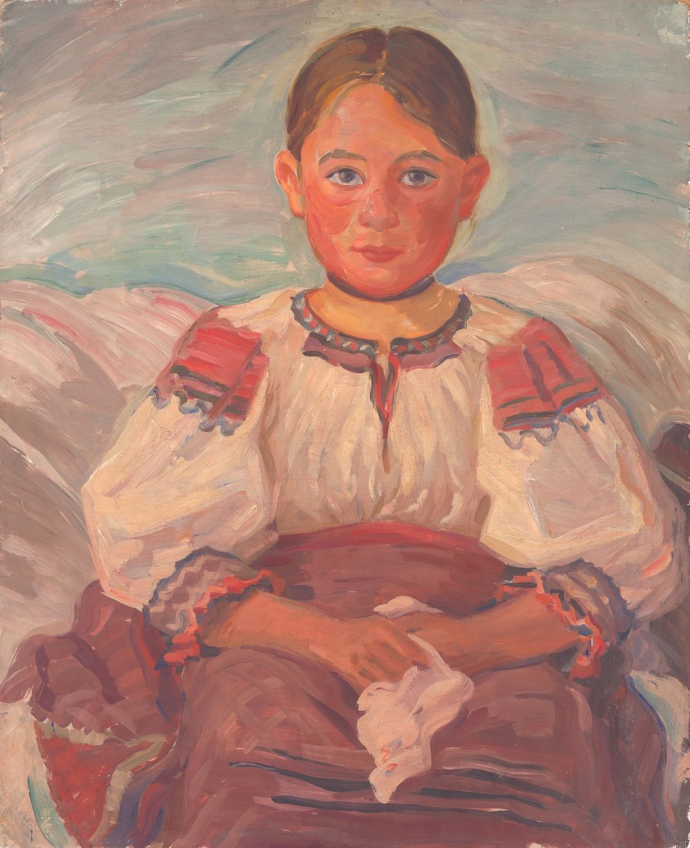 Little girl from heľpa by Štefan Polkoráb