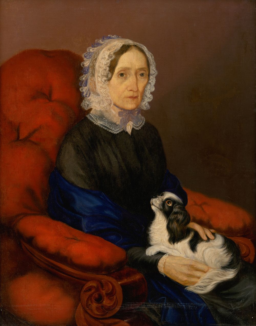 Portrait of Mrs. Zerdahelyi by E. Kauba