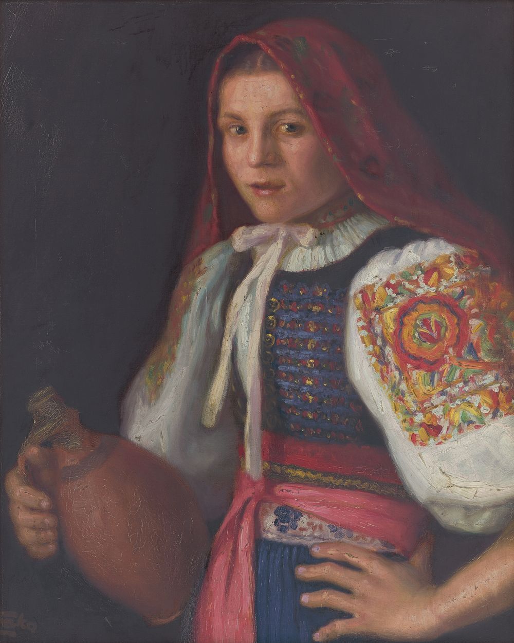 Girl from trenčín (girl from teplá), Stefan Straka by Štefan Straka