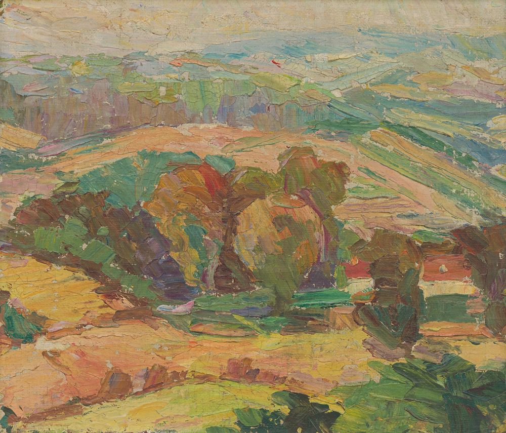 Landscape, Bohumil Hanák