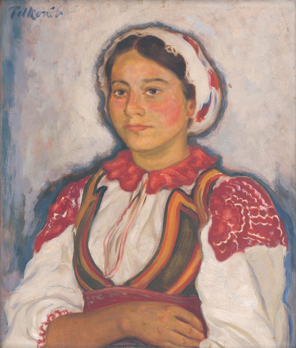 Woman from lužná by Štefan Polkoráb
