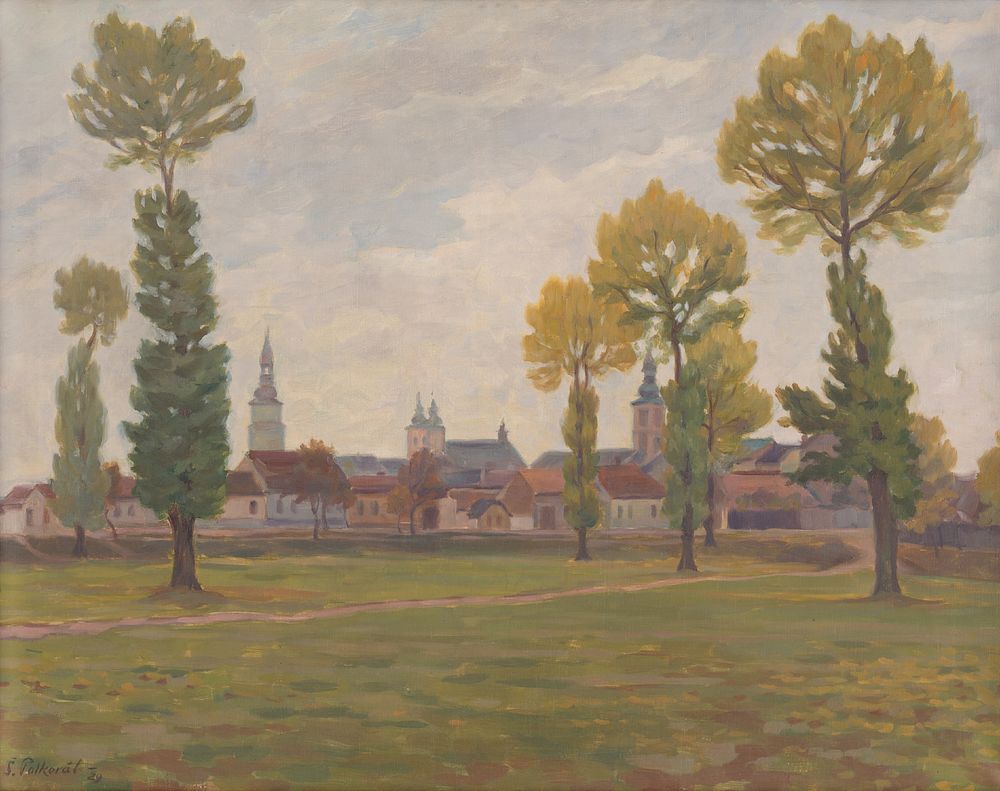 Trnava in autumn by Štefan Polkoráb