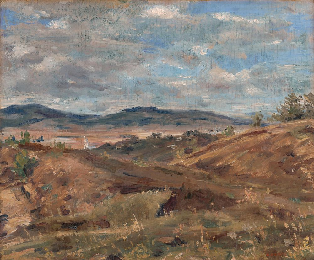 Landscape around levice, Bohuslav Kozak