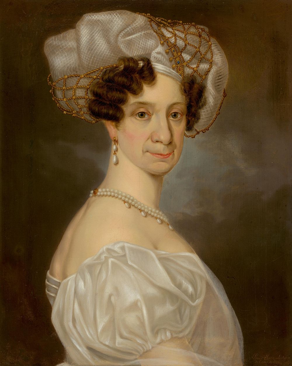 Portrait of an older lady, Johann Lestyan