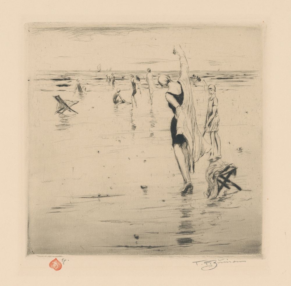 Seaside impression ii.;, František Tavík Šimon