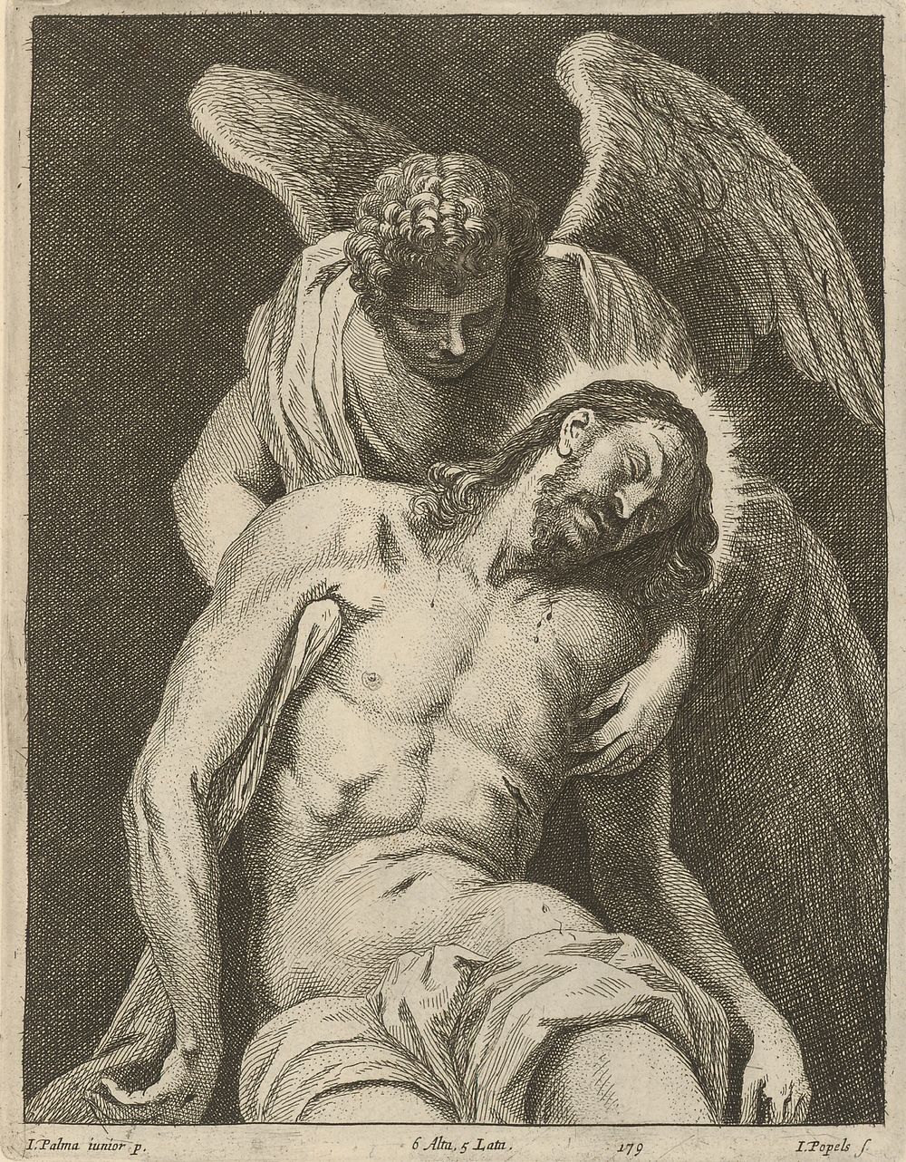 Angel pieta, David Teniers Jr