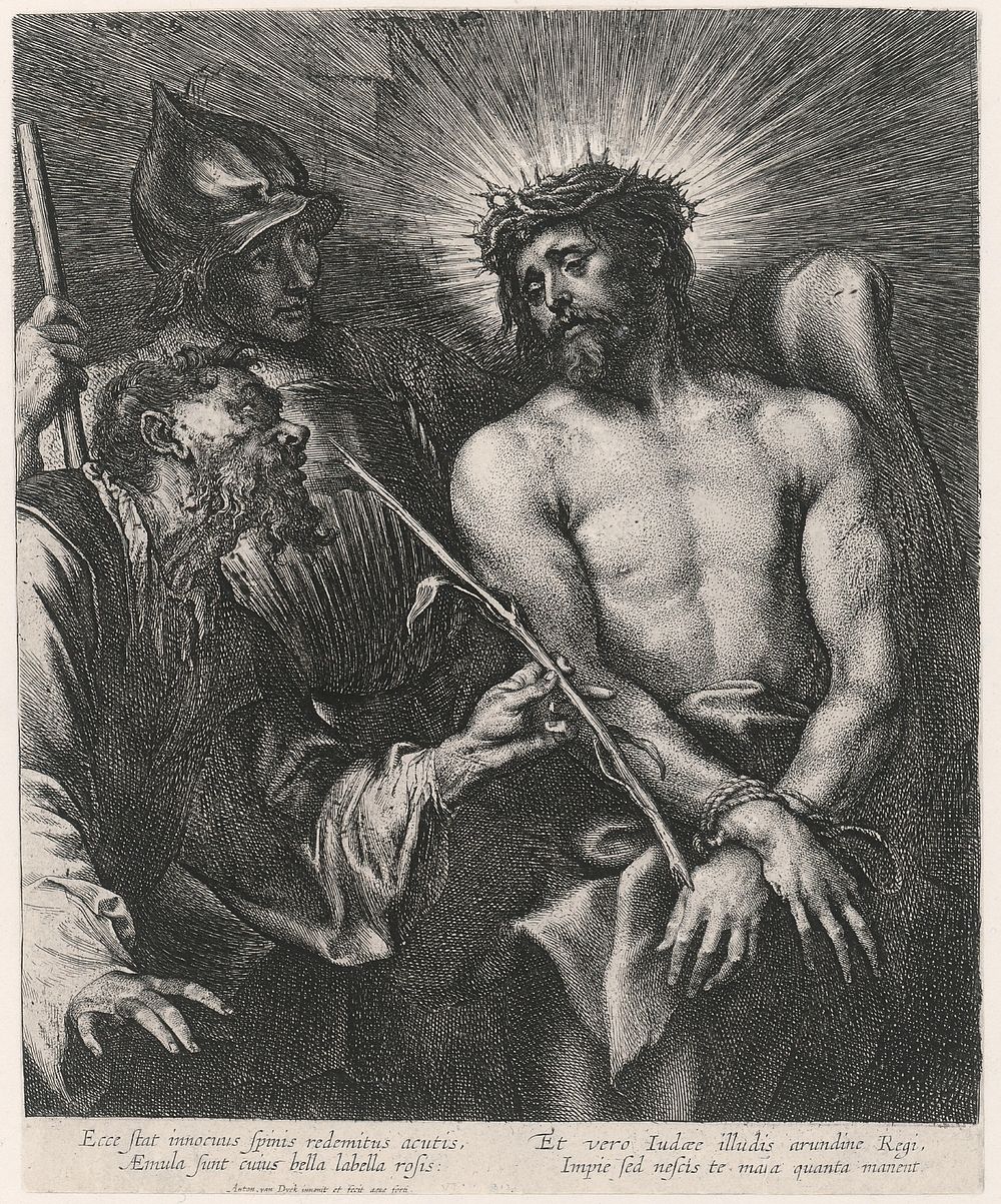 Mocking christ, Anthony Van Dyck
