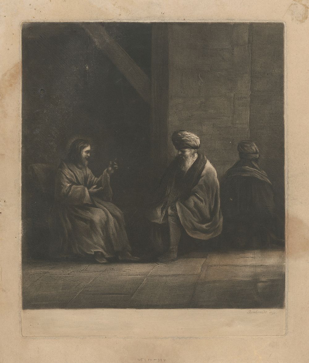 Christ and the pharisee