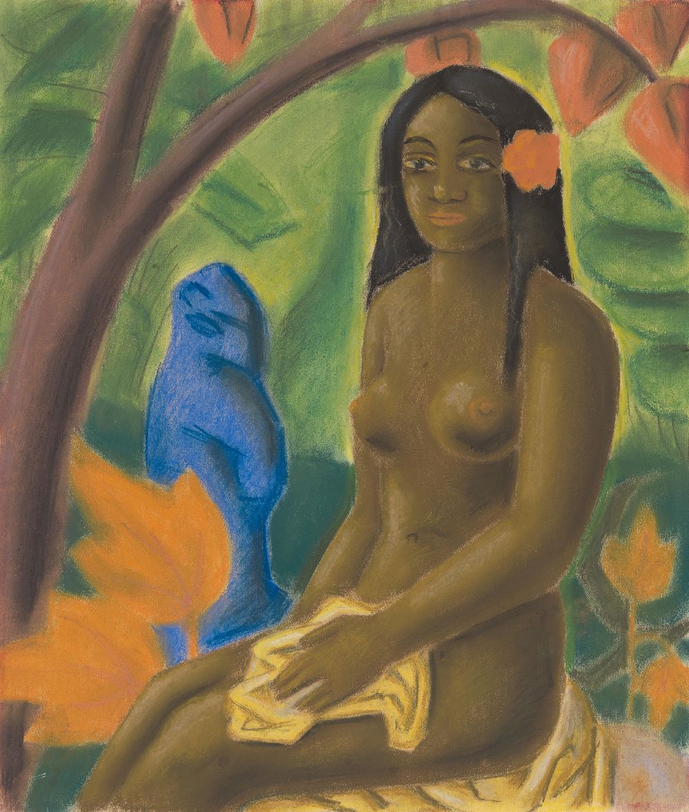 Girl of tahiti by Mikuláš Galanda