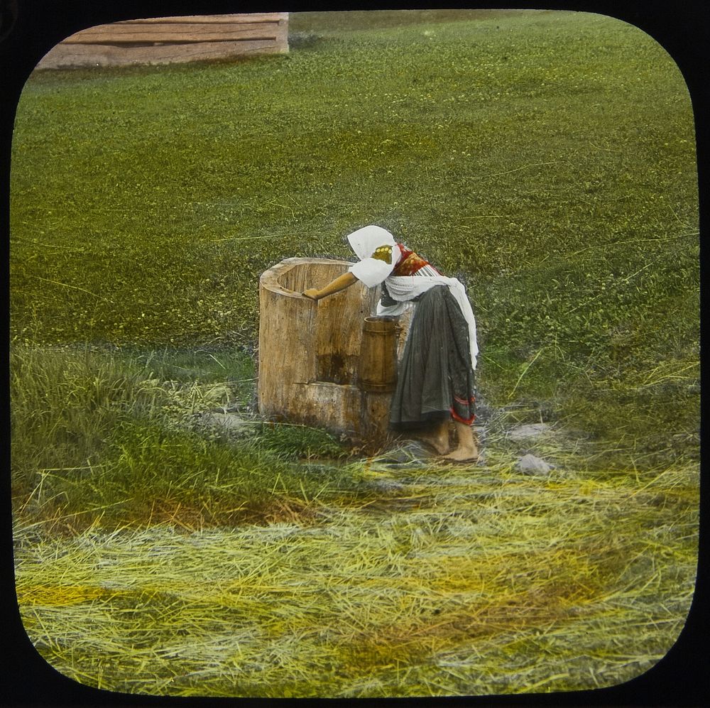 Girl: at the well