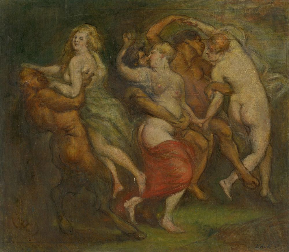 Bacchanalia, Károly Lotz