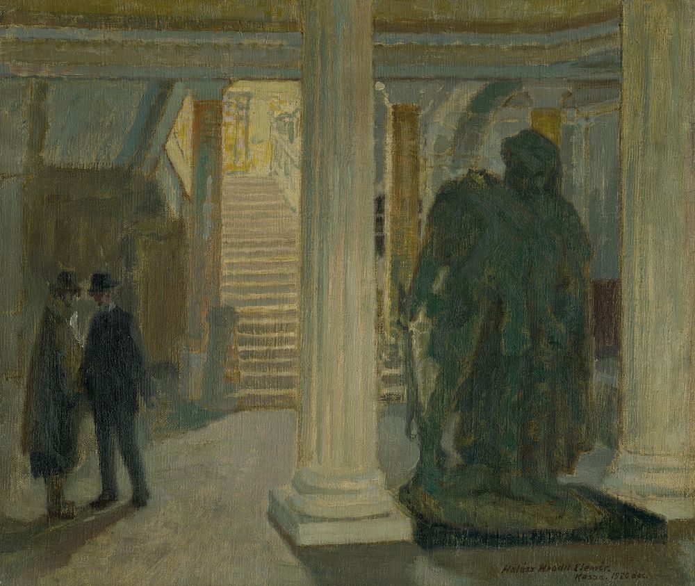 Vestibule of the košice museum by Elemír Halász-Hradil