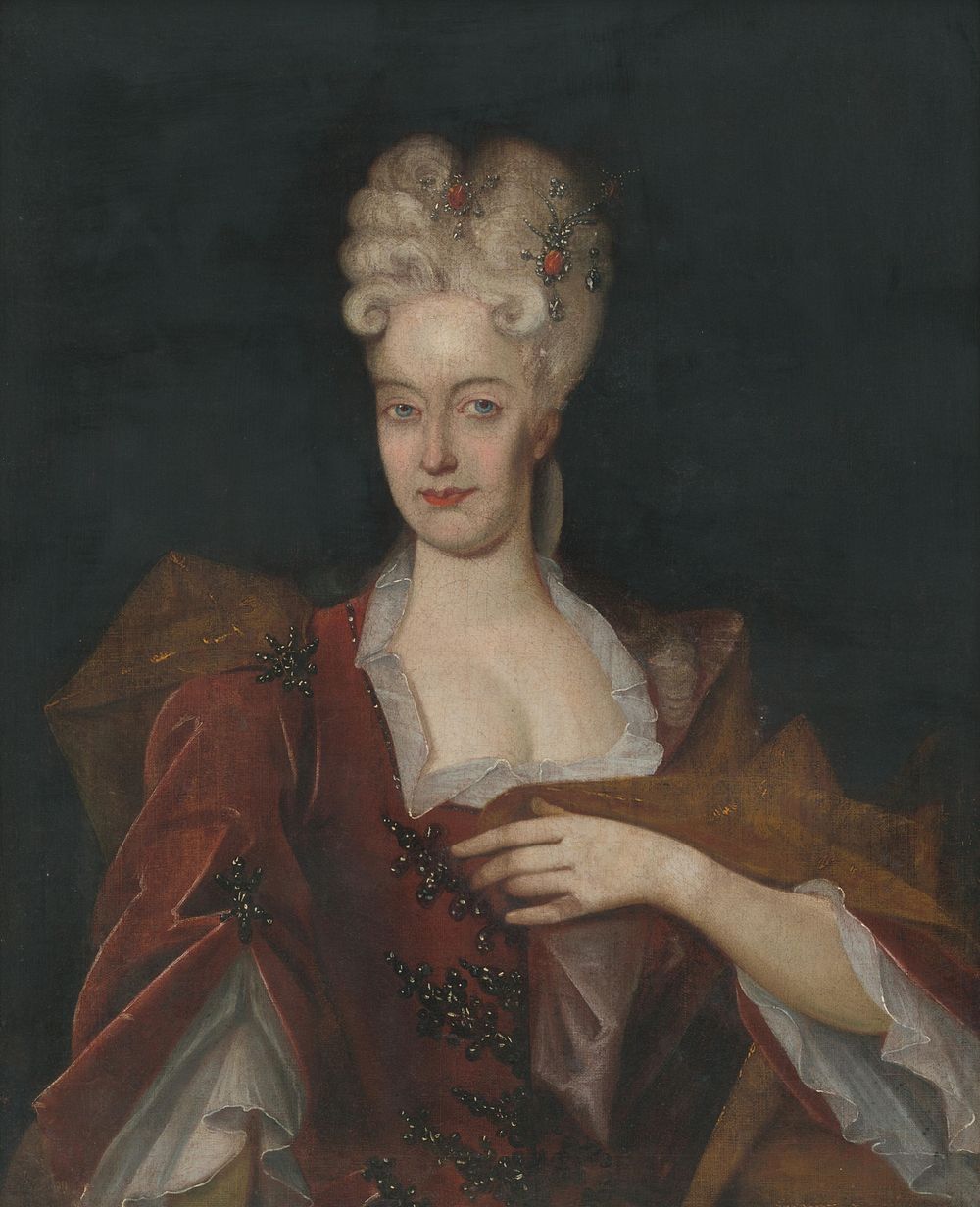 Portrait of the wife of rákoczi ii.