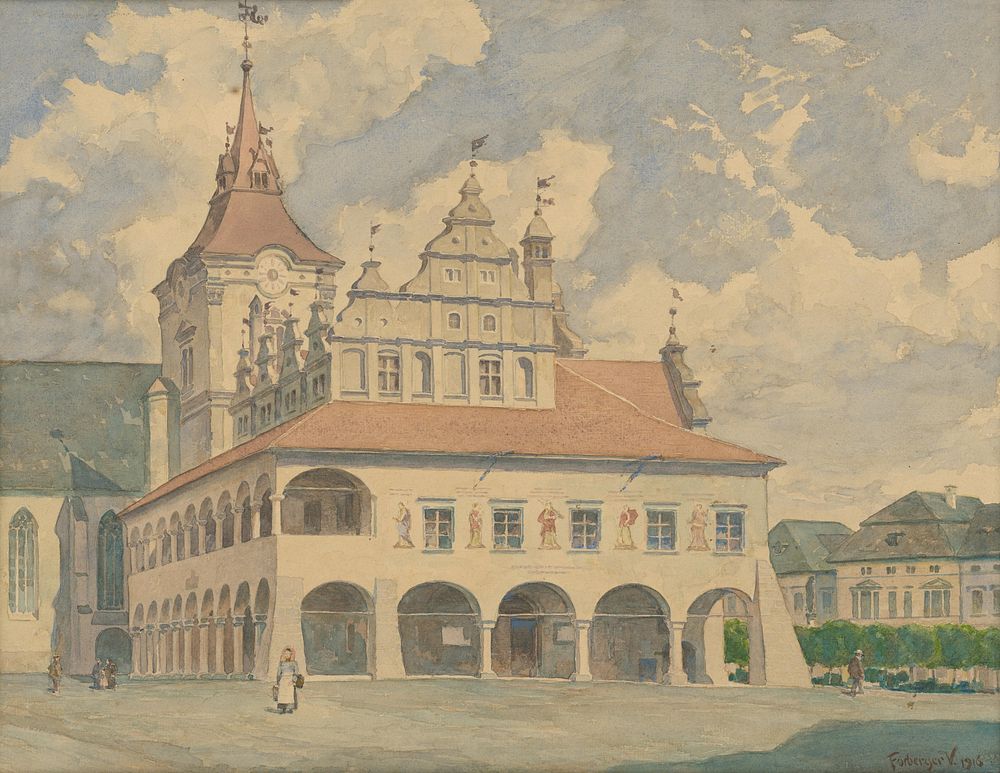 Town hall in levoča, William Forberger